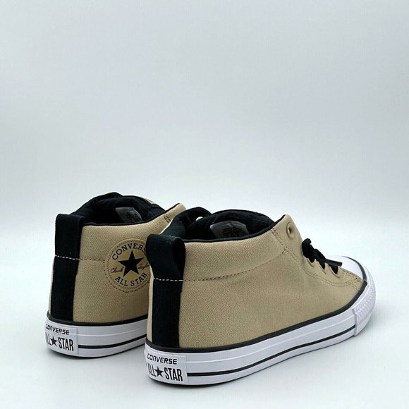 Converse Chuck Taylor All Star Street Mid Beige Big Kids Shoes 659968 - Picture 5 of 5